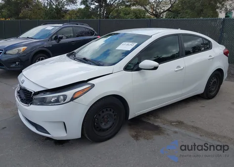 2017 Kia Forte Lx z USA, uszkodzony, nr VIN 3KPFK4A7XHE034506